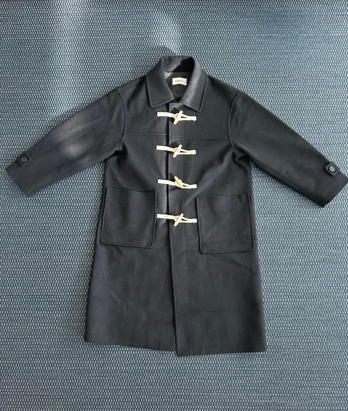 키뮤어 더플코트 네이비 L 상품이미지2