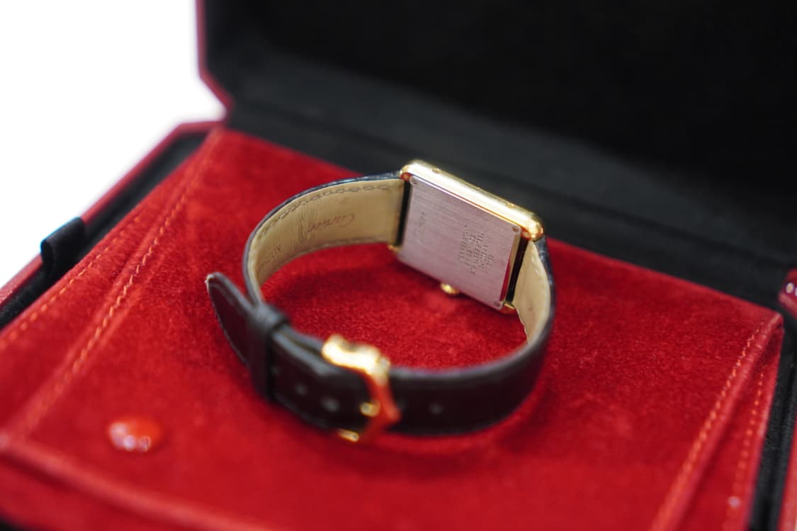 까르띠에 탱크 솔로 스몰 18k 금장 옐로우골드 상품이미지6