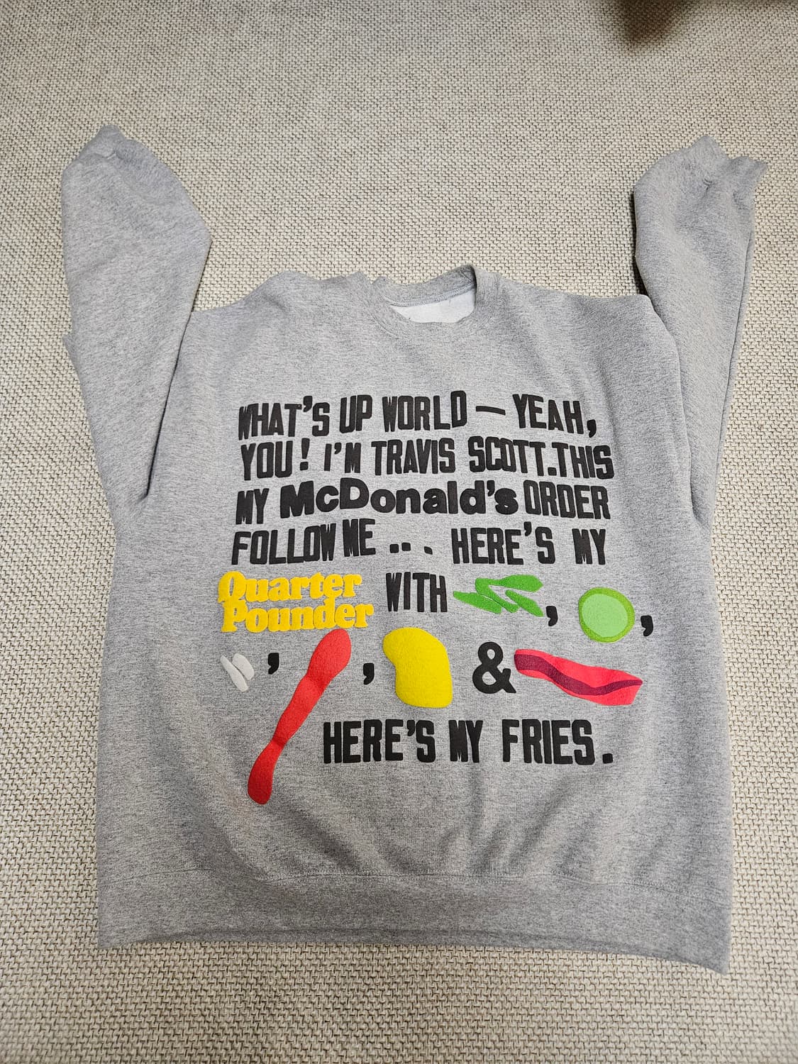 CPFM x 스캇 콜라보 맨투맨 L  상품이미지1