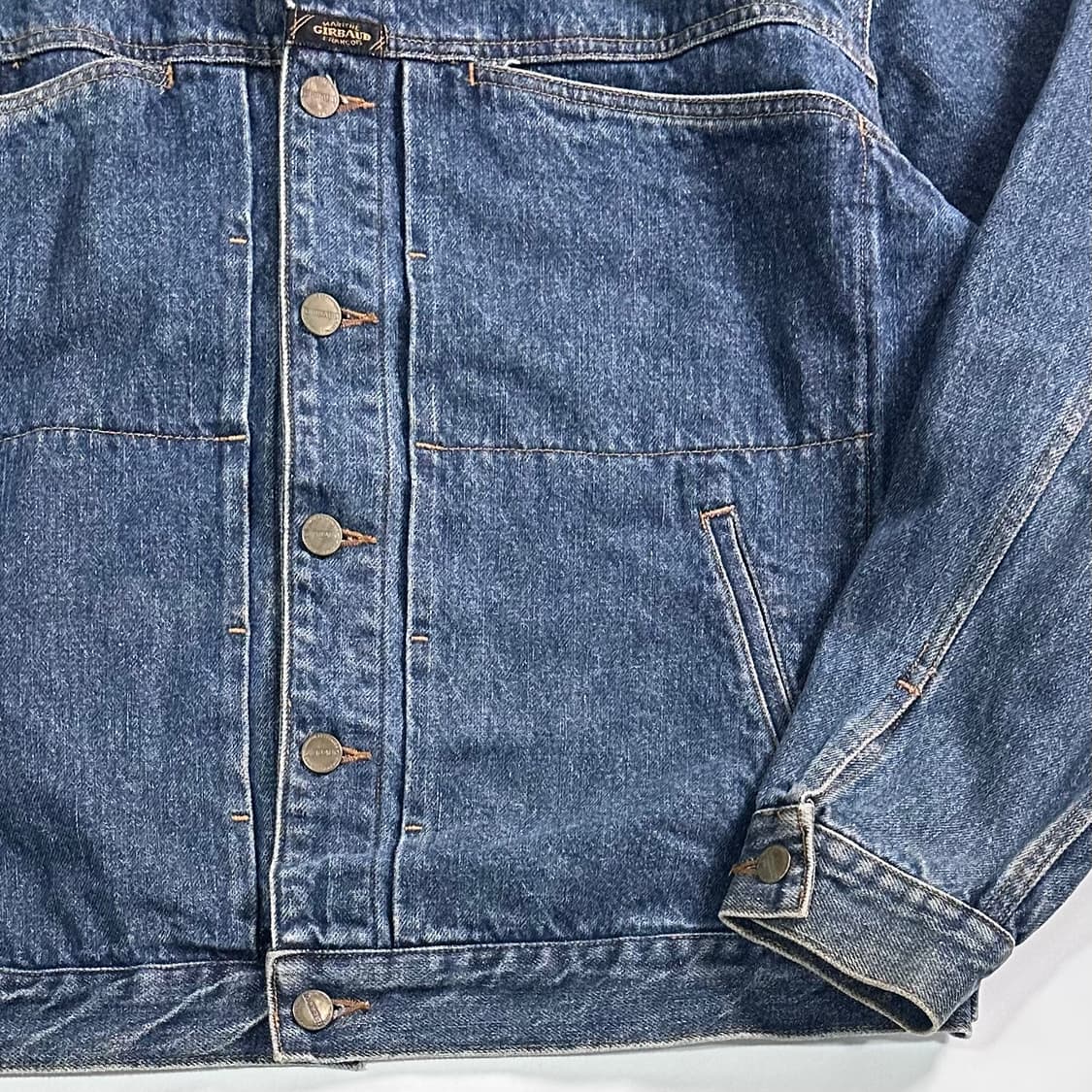 00s 마리떼프랑소와저버 스톤워시 데님 자켓  상품이미지3