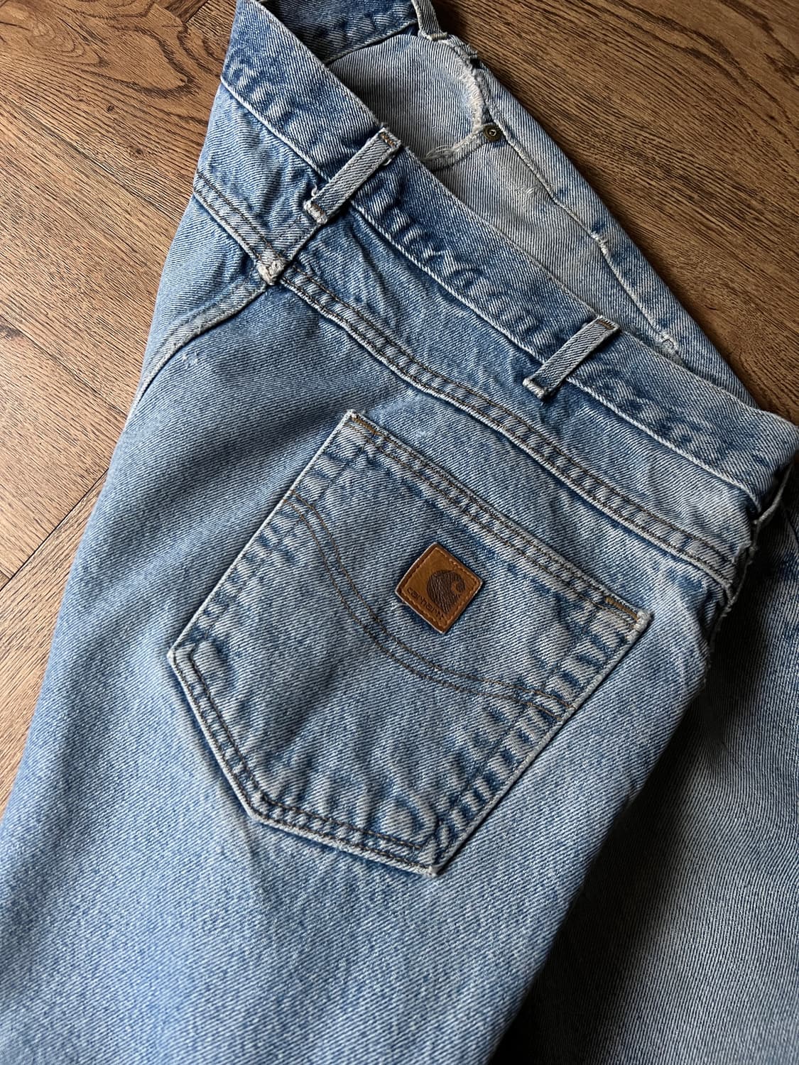 [40]칼하트 USA 빈티지 워싱 스케이터 데님 팬츠 상품이미지6