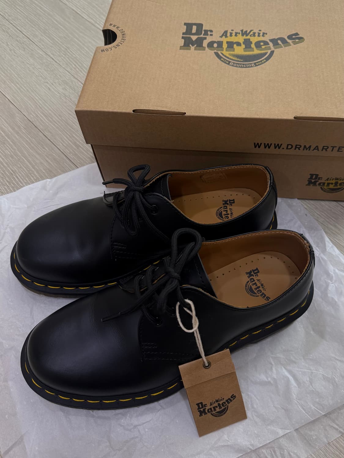 닥터마틴 1461 스무스 블랙 240 상품이미지3