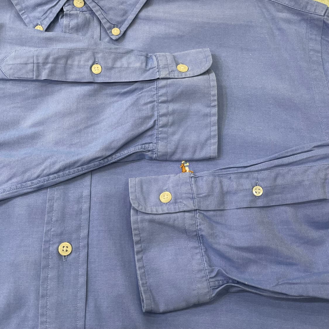 (17 1/2) POLO 폴로 랄프로렌 솔리드 셔츠 야머스핏 상품이미지8