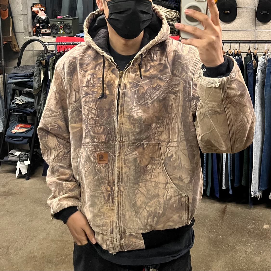 칼하트 리얼트리 액티브 자켓 (L) 상품이미지7