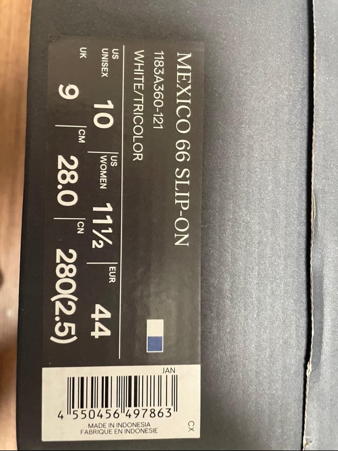 오니츠카타이거 맥시코66 슬립온 280mm 상품이미지4