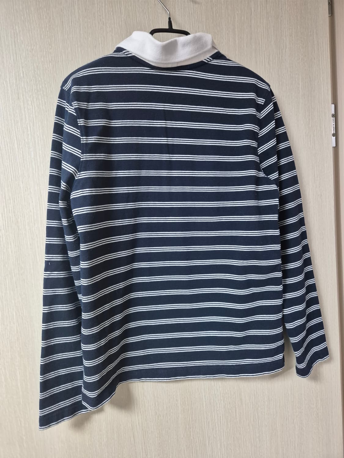 문선  스트라이프 긴팔 카라티 S 상품이미지5