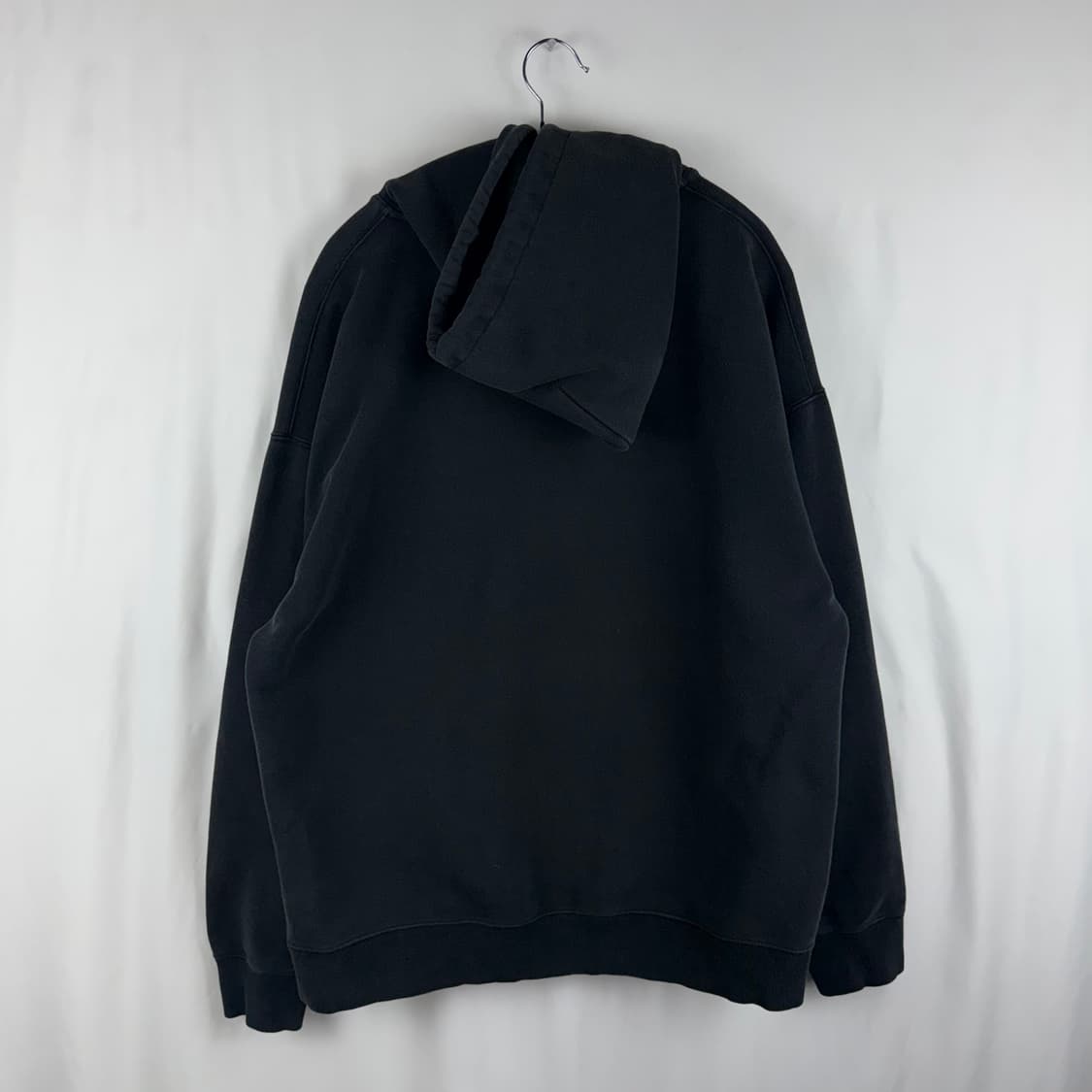 (무료배송)L) LEE 빅 로고 후드 티 블랙 상품이미지6