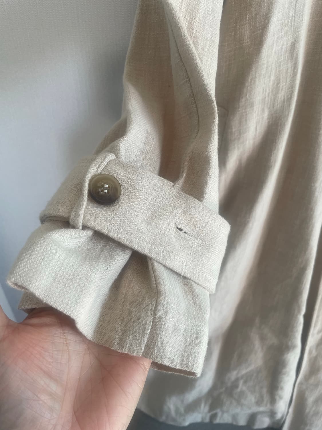 NAIN린넨 트렌치코트 상품이미지2