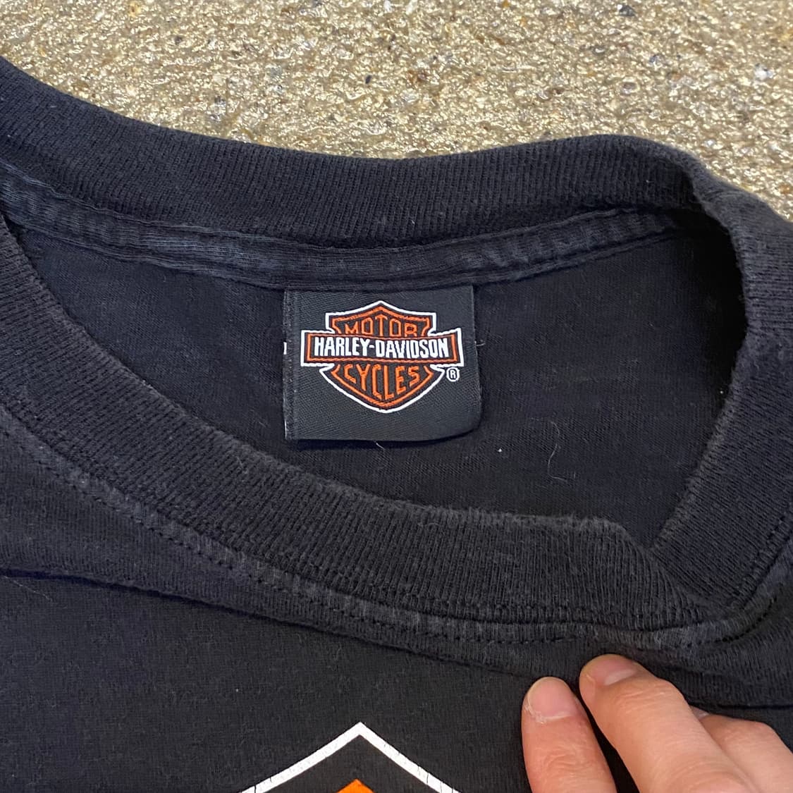 미국 빈티지 할리데이비슨 레어 빅로고 반팔티 상품이미지4