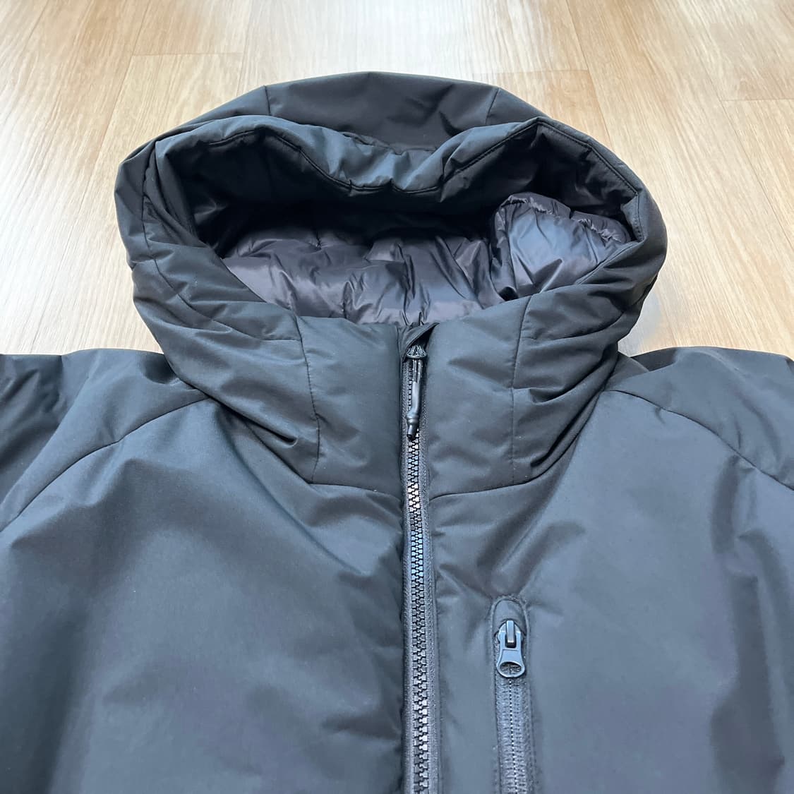 무신사스탠다드 코어 익스트림 패딩 자켓 블랙 상품이미지2