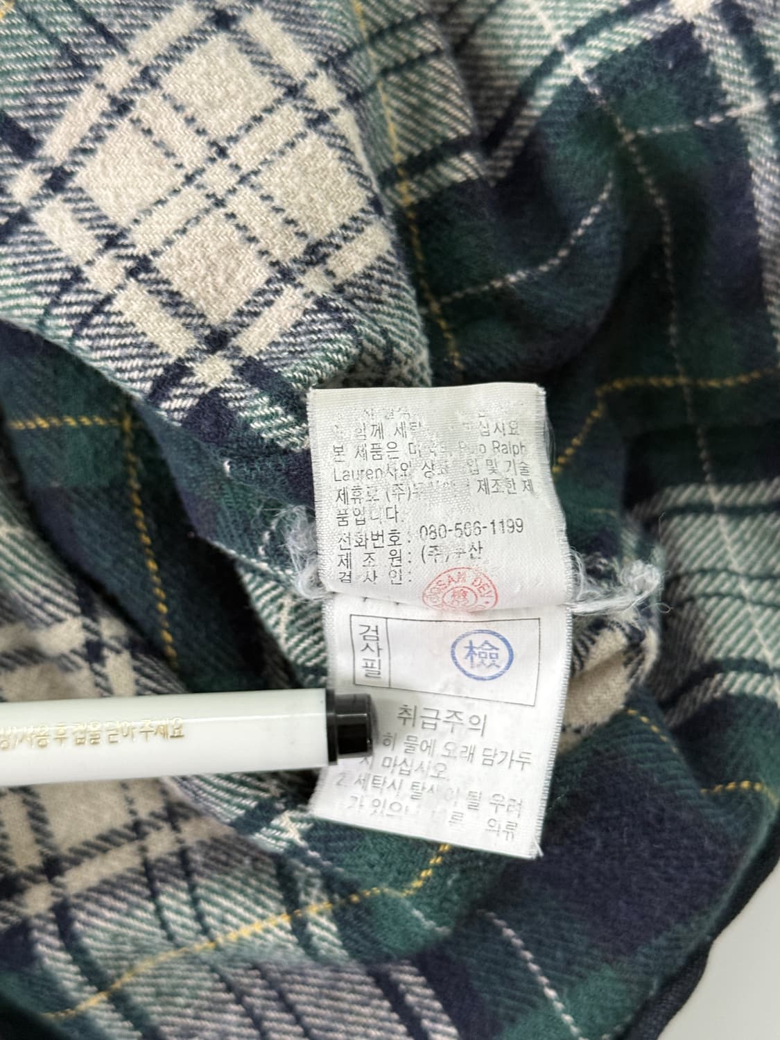 폴로 랄프로렌 00's 루즈핏 블랙 코튼 후드 점퍼 상품이미지8