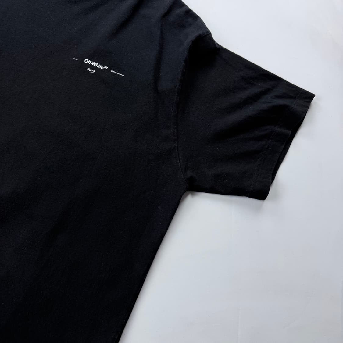 오프화이트 멀티컬러 애로우 반팔 티셔츠 상품이미지4