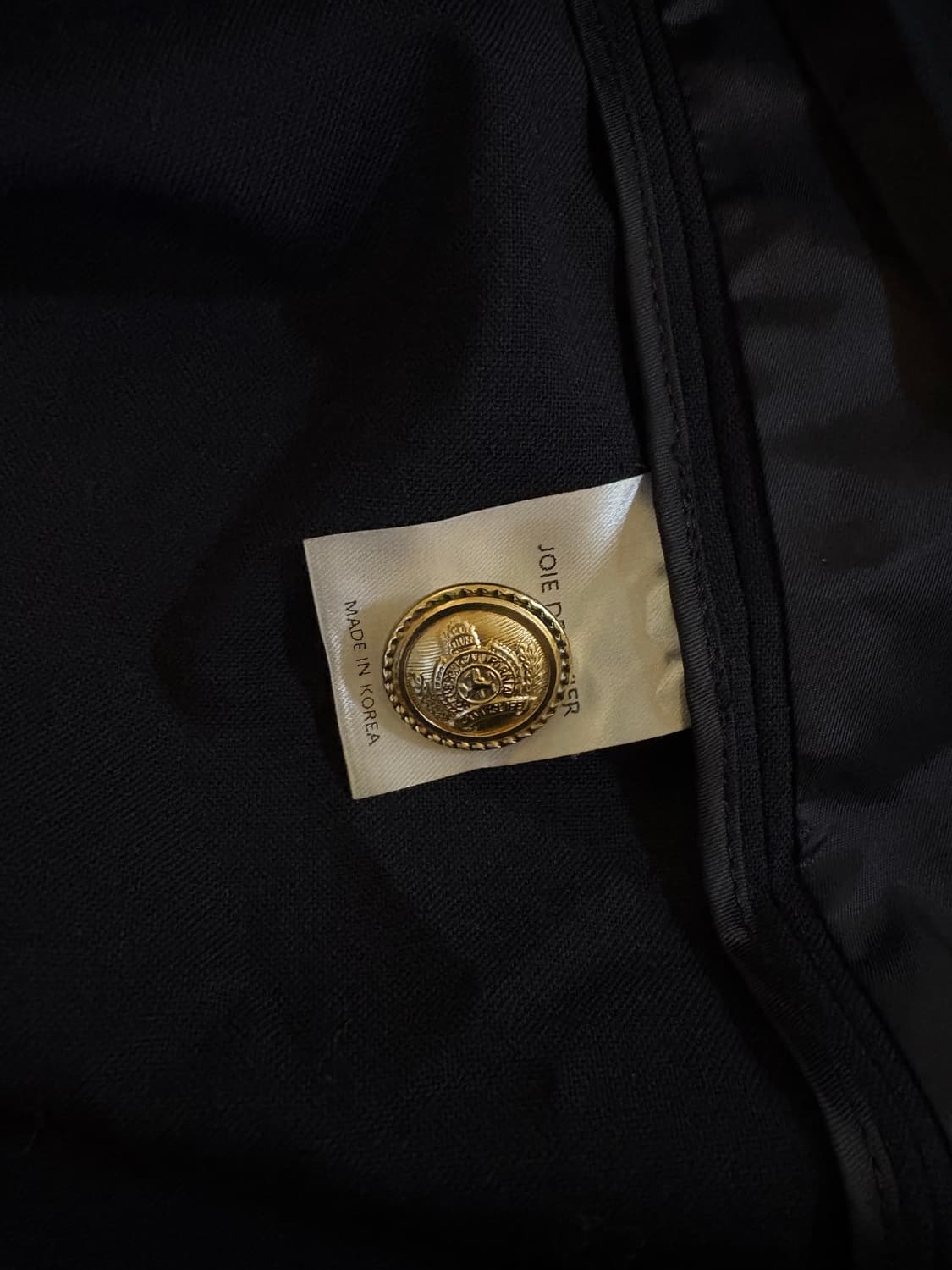 조이드비비에 네이비 금장 자켓 상품이미지6