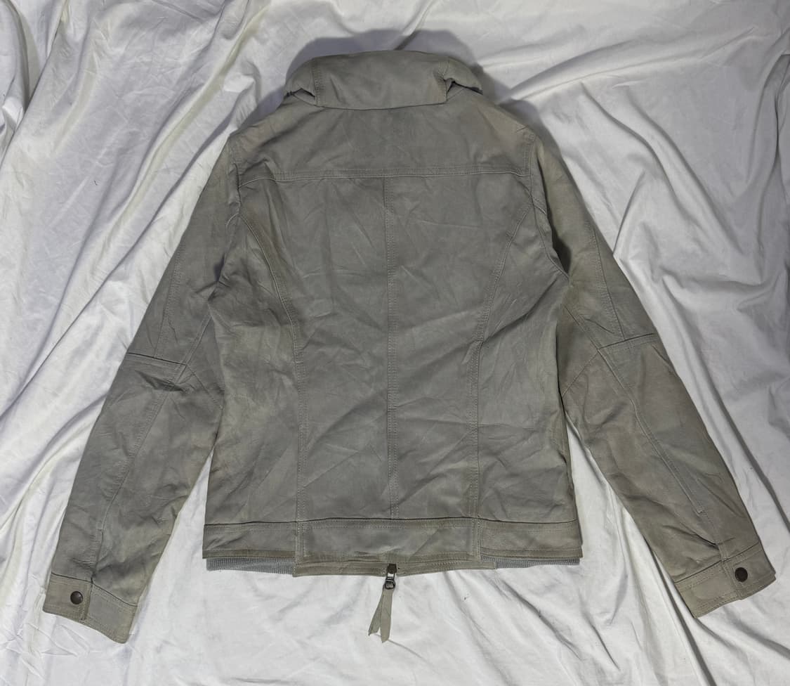 아비렉스 보노 타입 램스킨 레더 자켓 y2k lgb goa 상품이미지2