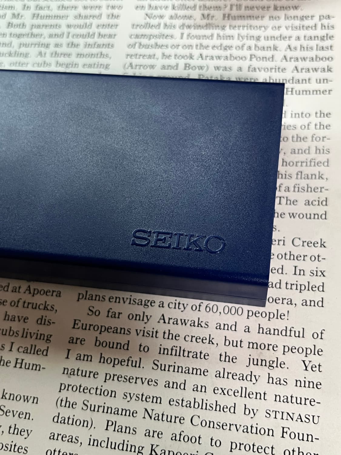 데드스탁 세이코 쿼츠 7431-5210 빈티지 드레스 워치  모델 : 세 상품이미지5