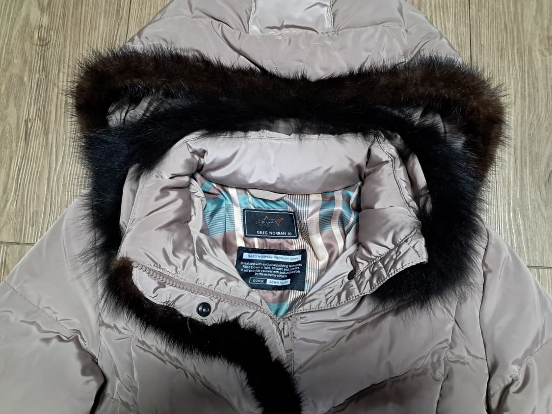 그렉노먼 여성 폭스퍼 롱패딩 90 상품이미지6