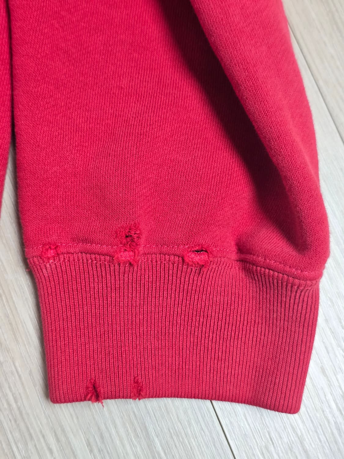 마티앤 선즈 빈티지 스웻 레드 3  상품이미지3