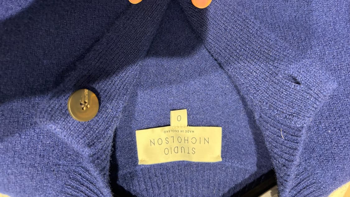 스튜디오니콜슨 울 가디건 상품이미지6