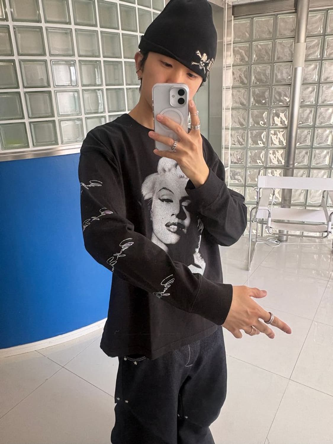 MARILYN MONROE LS TEE 마릴린 먼로 LS 티셔츠 상품이미지3