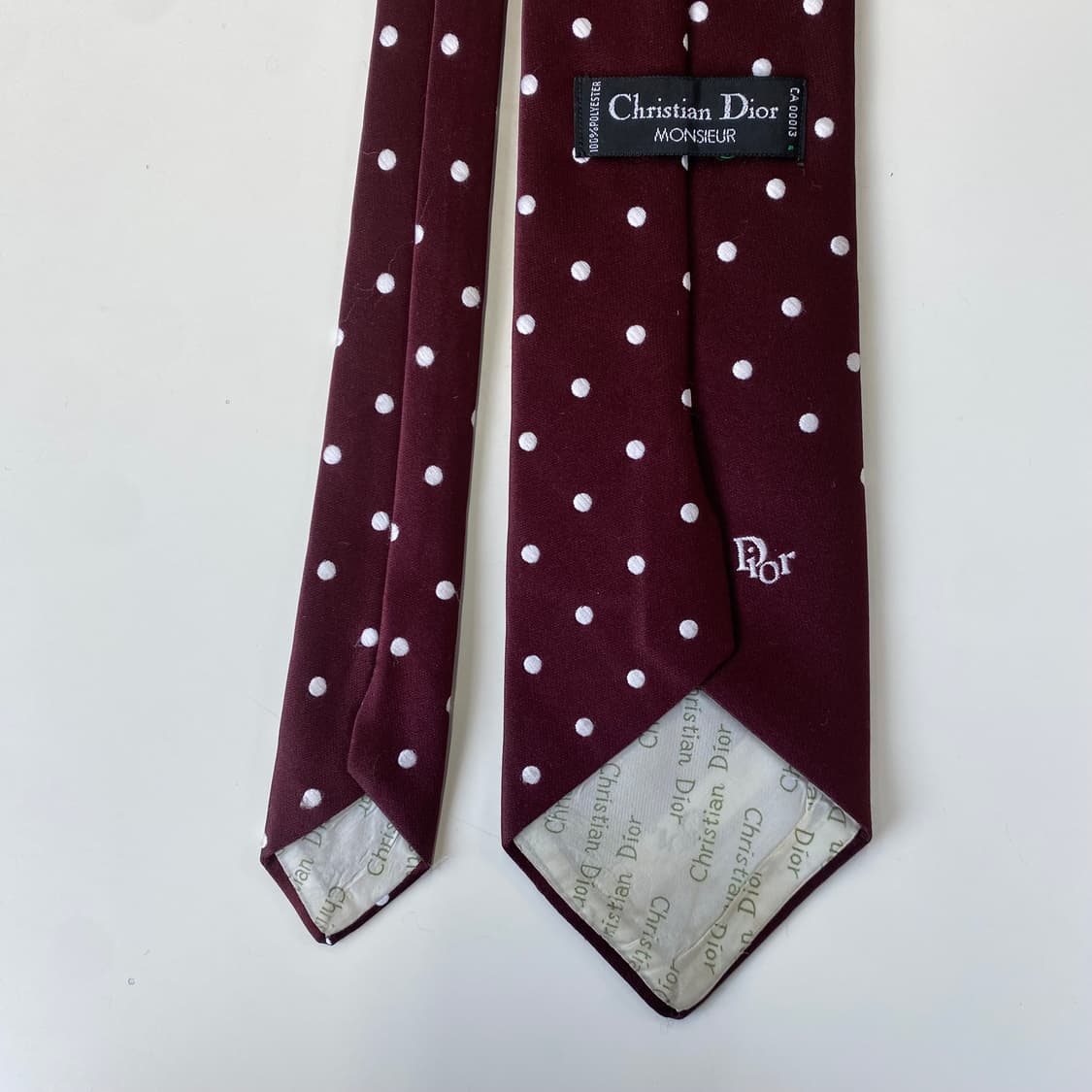 크리스찬 디올(Dior) 심플로고 명품 정품넥타이 상품이미지3