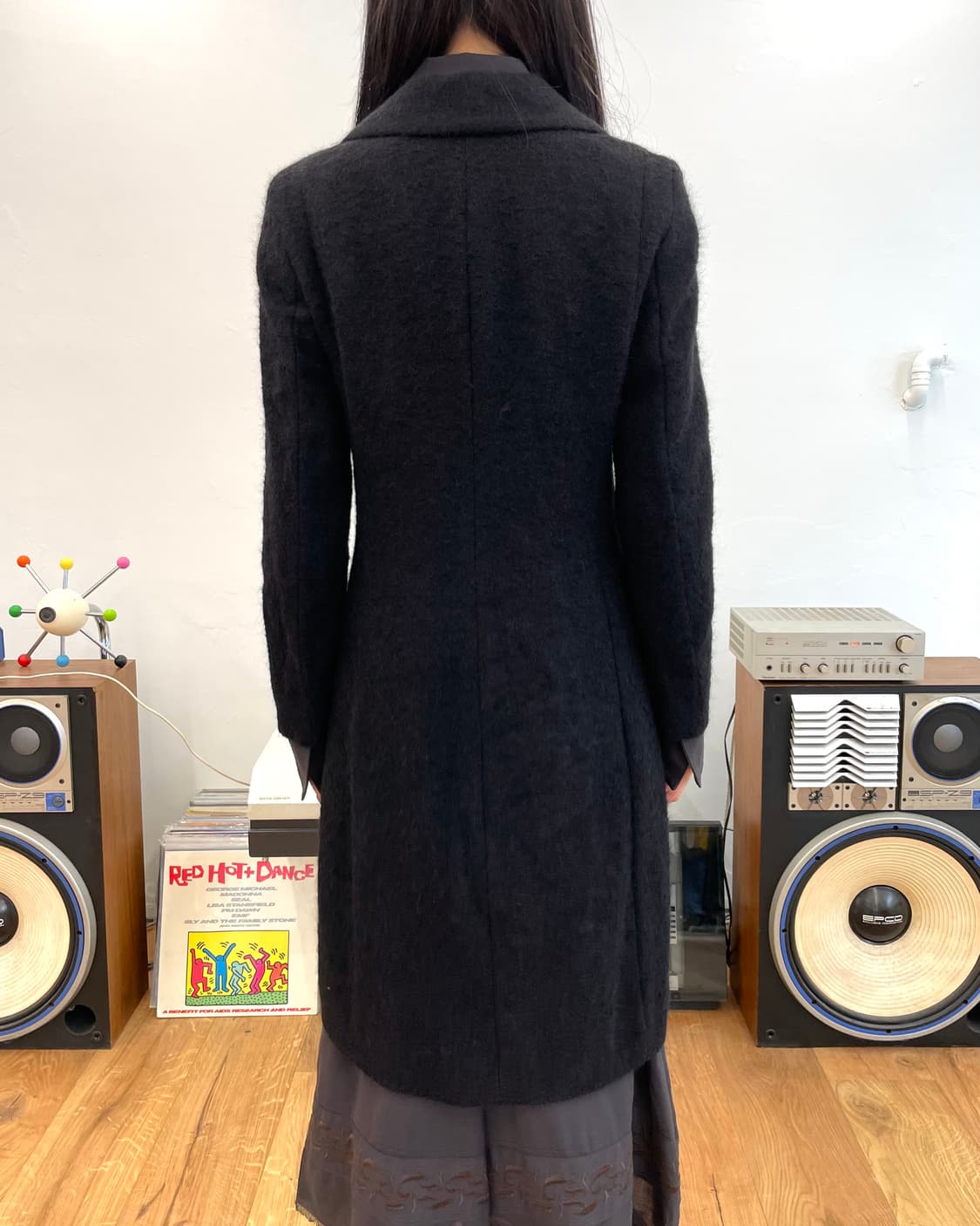 [38] 휴고보스 러플 울 코트 상품이미지5