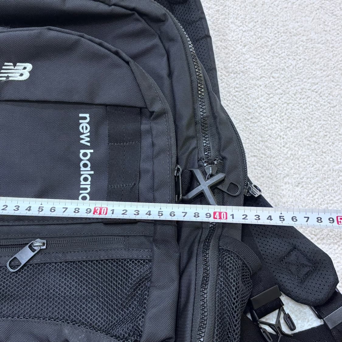 실측확인 뉴발란스 3D 백팩 0313E 상품이미지6