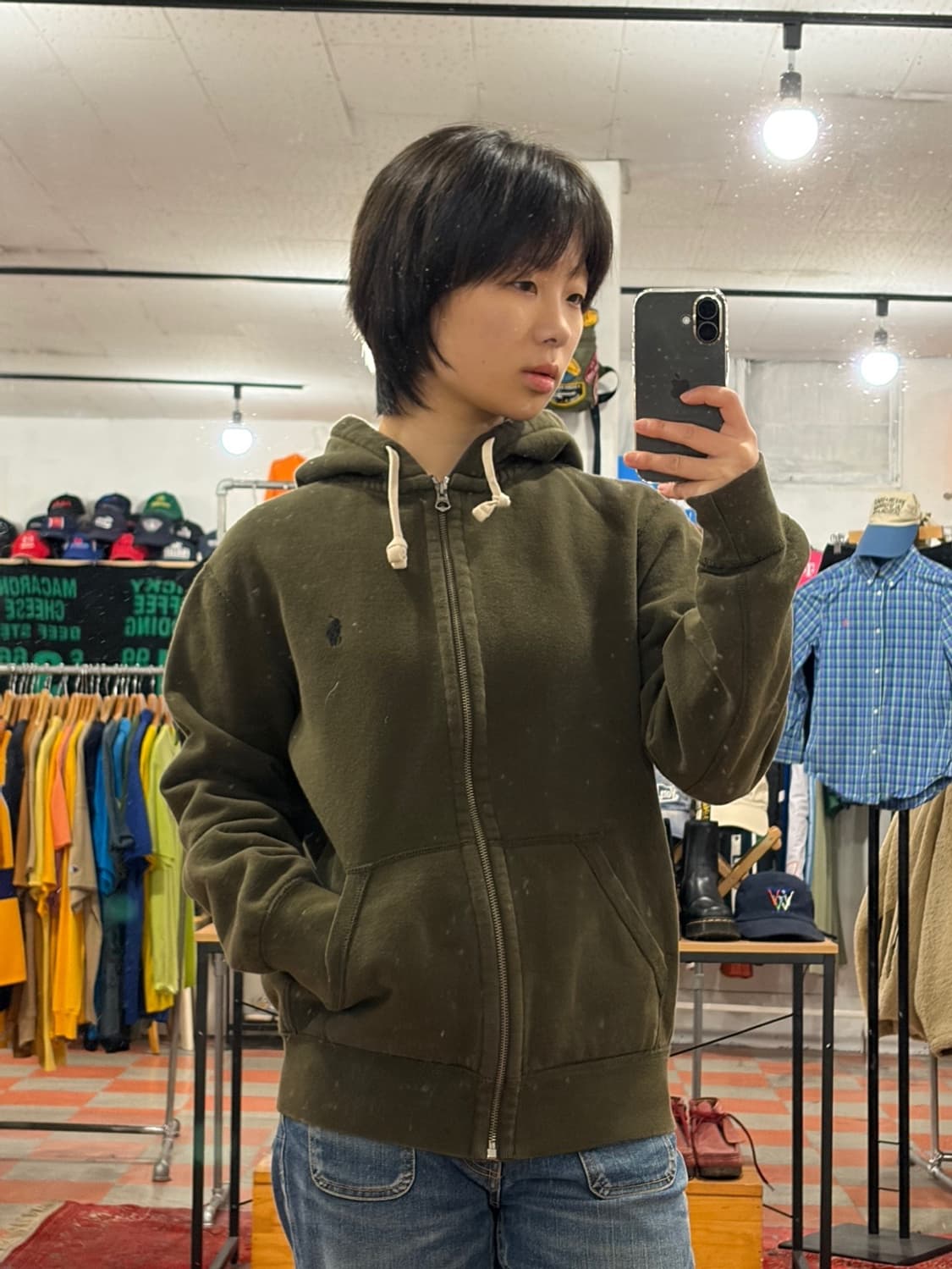 폴로 후드집업 상품이미지1