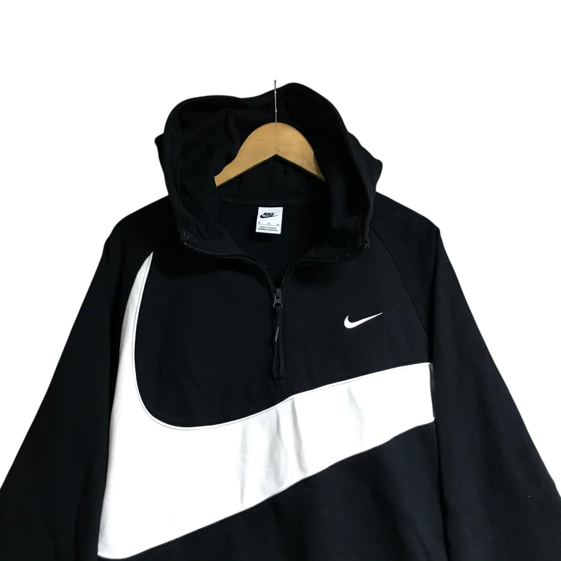 나이키 신형라인 면코튼 반집업 상품이미지2