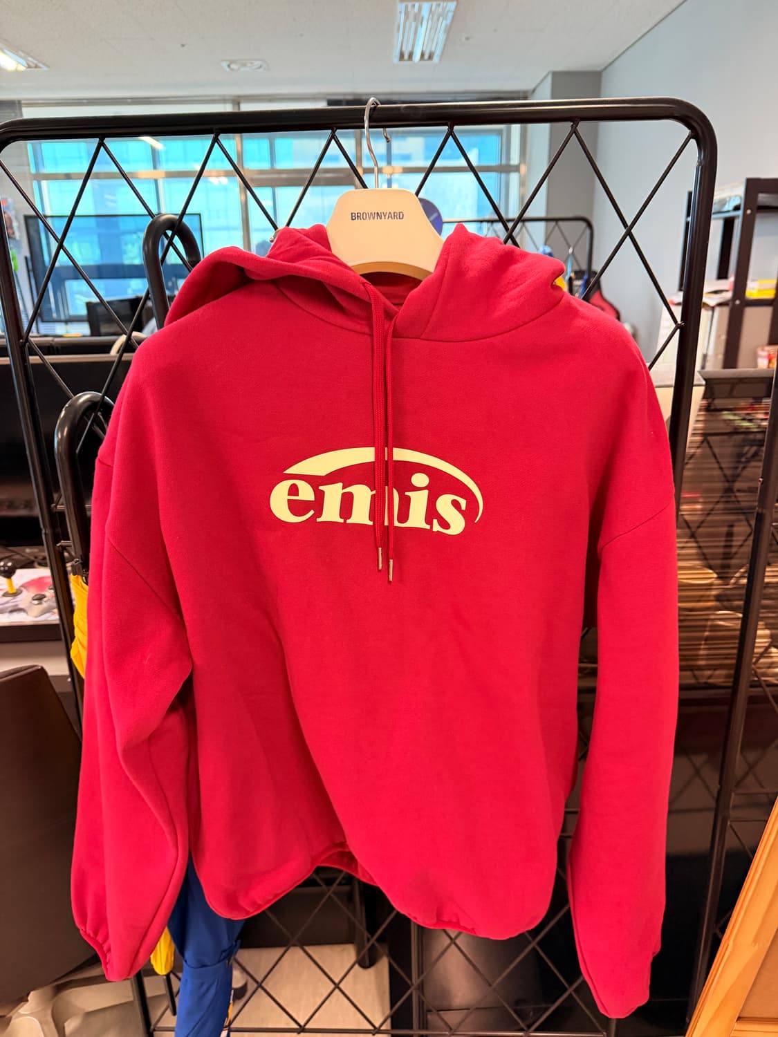 Emis 로고 후드 M사이즈 상품이미지1