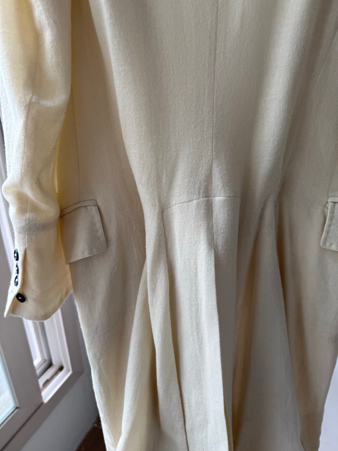 앤드뮐미스터 화이트 울 코트 size 36 상품이미지5