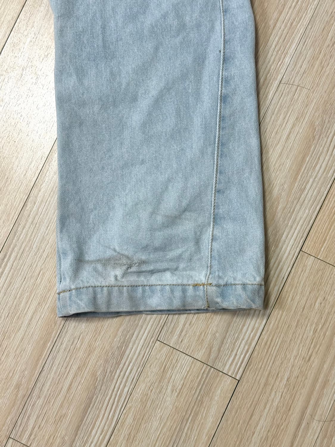 플라스틱프로덕트 웨이브 지퍼 팬츠 S 상품이미지3