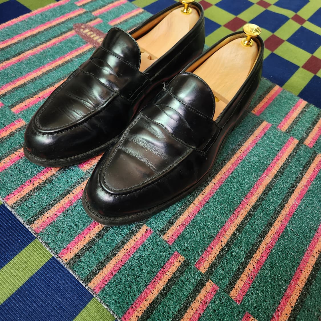 버윅 9628 블랙 카프 페니로퍼 상품이미지5