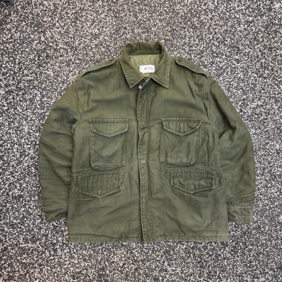 50s US Army 미군 M-52 OG 필드 자켓 (L)  상품이미지1