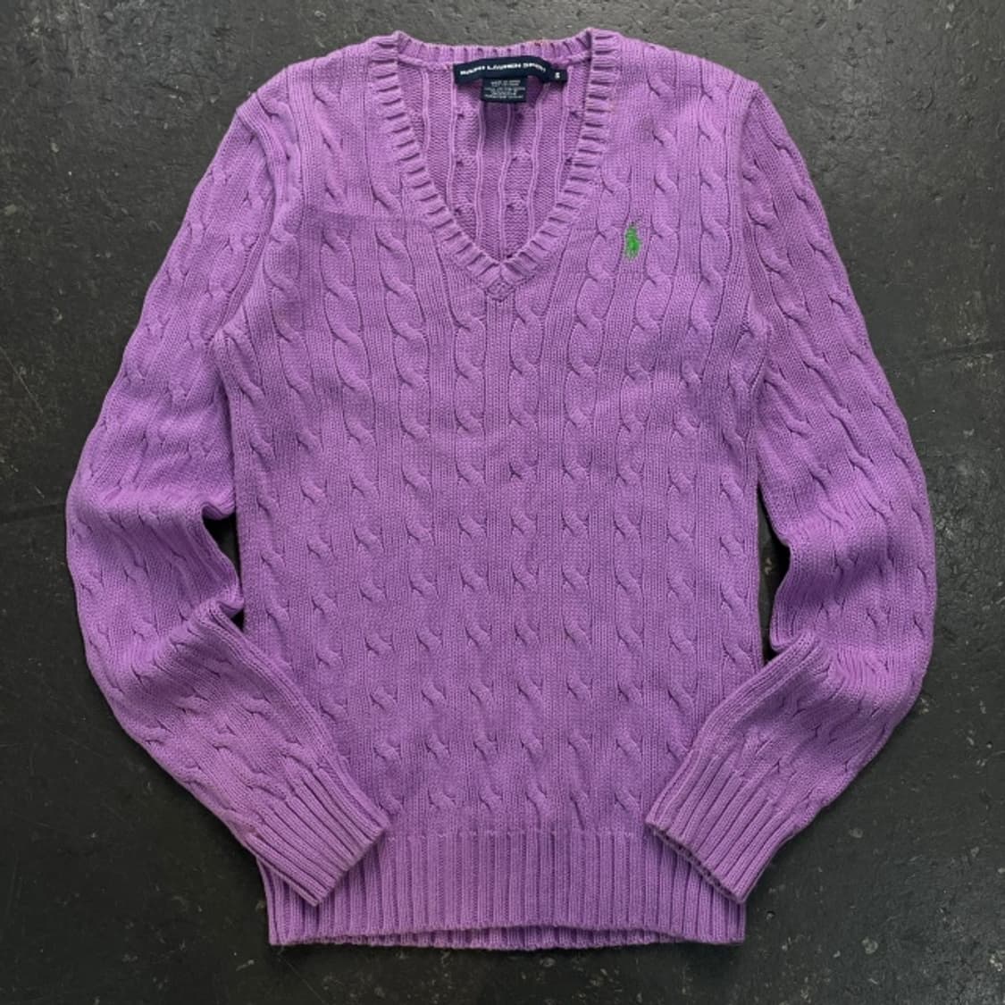 90 폴로 랄프로렌 꽈배기 니트 상품이미지1