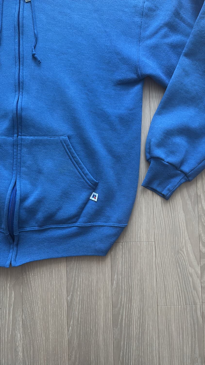 90s 러셀 애슬레틱 후드 집업 상품이미지4