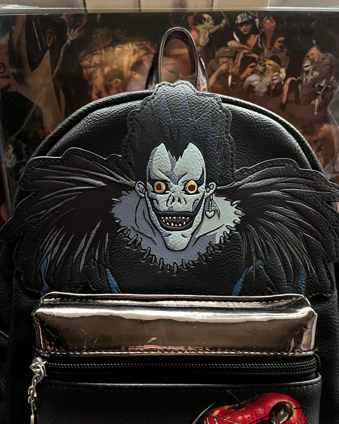 Death Note 3D Ryuk Leather Backpack 상품이미지4