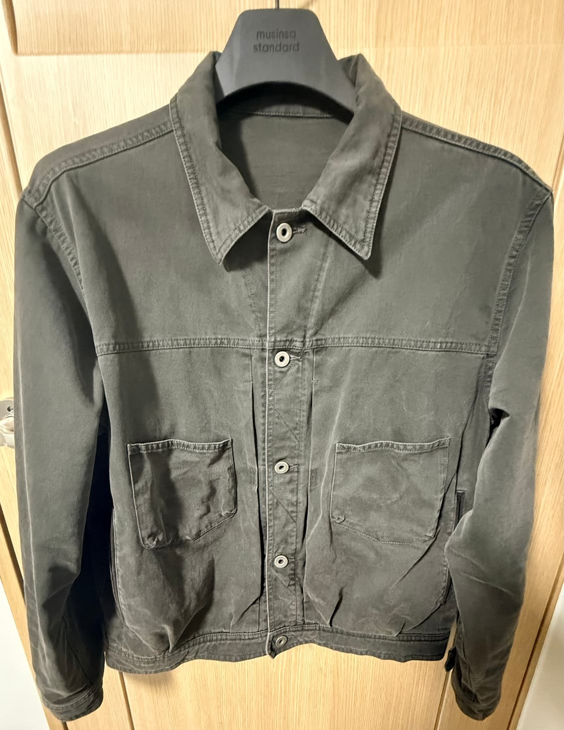 폴리테루 유즈드트러커 그린차콜 2사이즈 판매합니다 상품이미지2