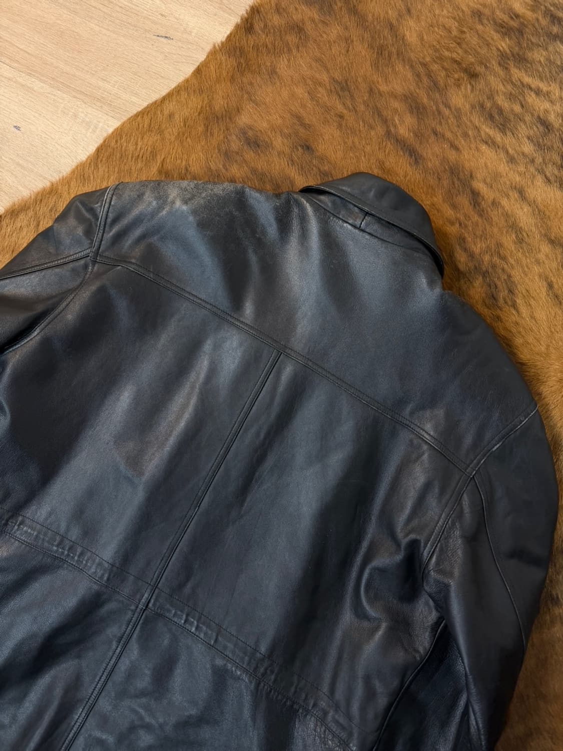 지아니 베르사체 양가죽 카 코트 상품이미지5