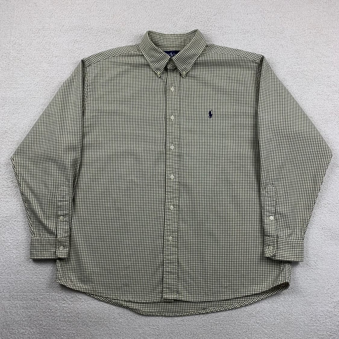 폴로 랄프로렌 포니로고 BLAKE 코튼 셰퍼드체크 셔츠  상품이미지1