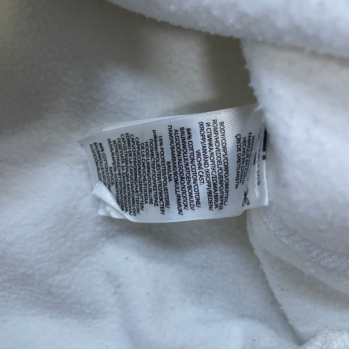 폴로 랄프로렌 하트 마르세유 후드티 화이트 상품이미지5