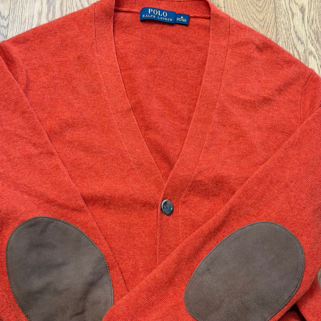 폴로 랄프로렌 엘보우 패치 브이넥 모 가디건 상품이미지2
