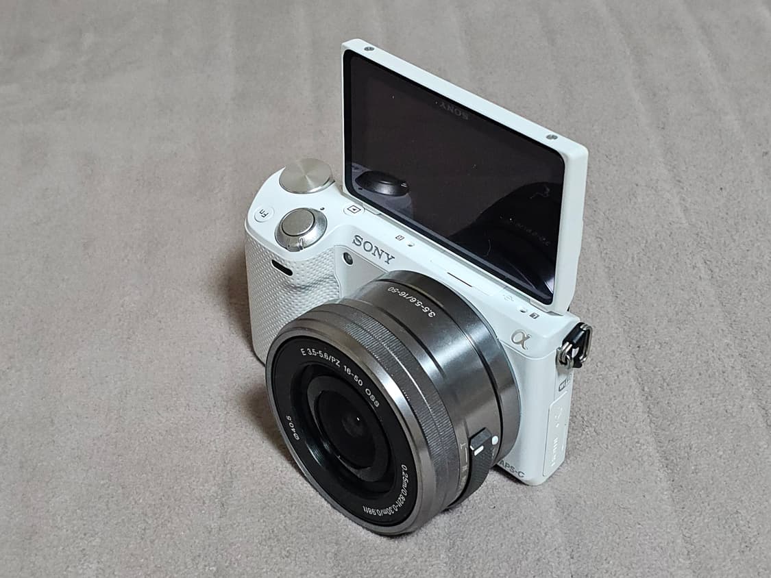 소니 NEX-5R 미러리스 카메라 화이트 상품이미지5