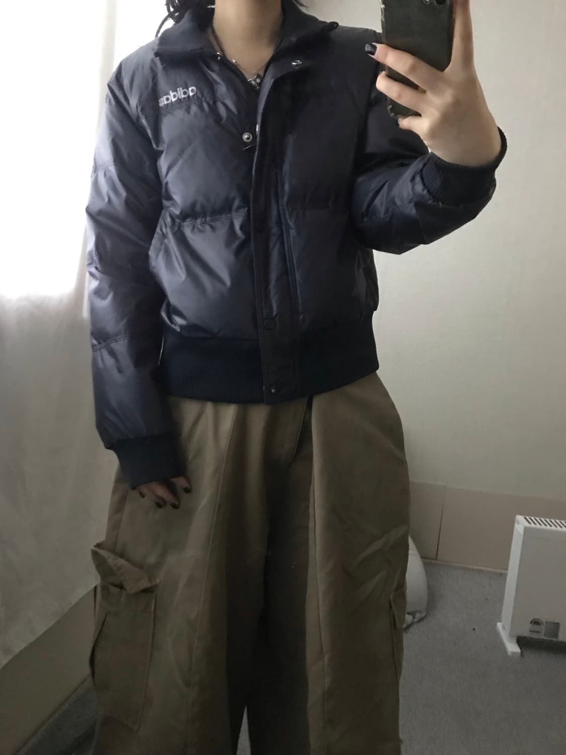 아디다스 딥차콜 패딩 상품이미지7