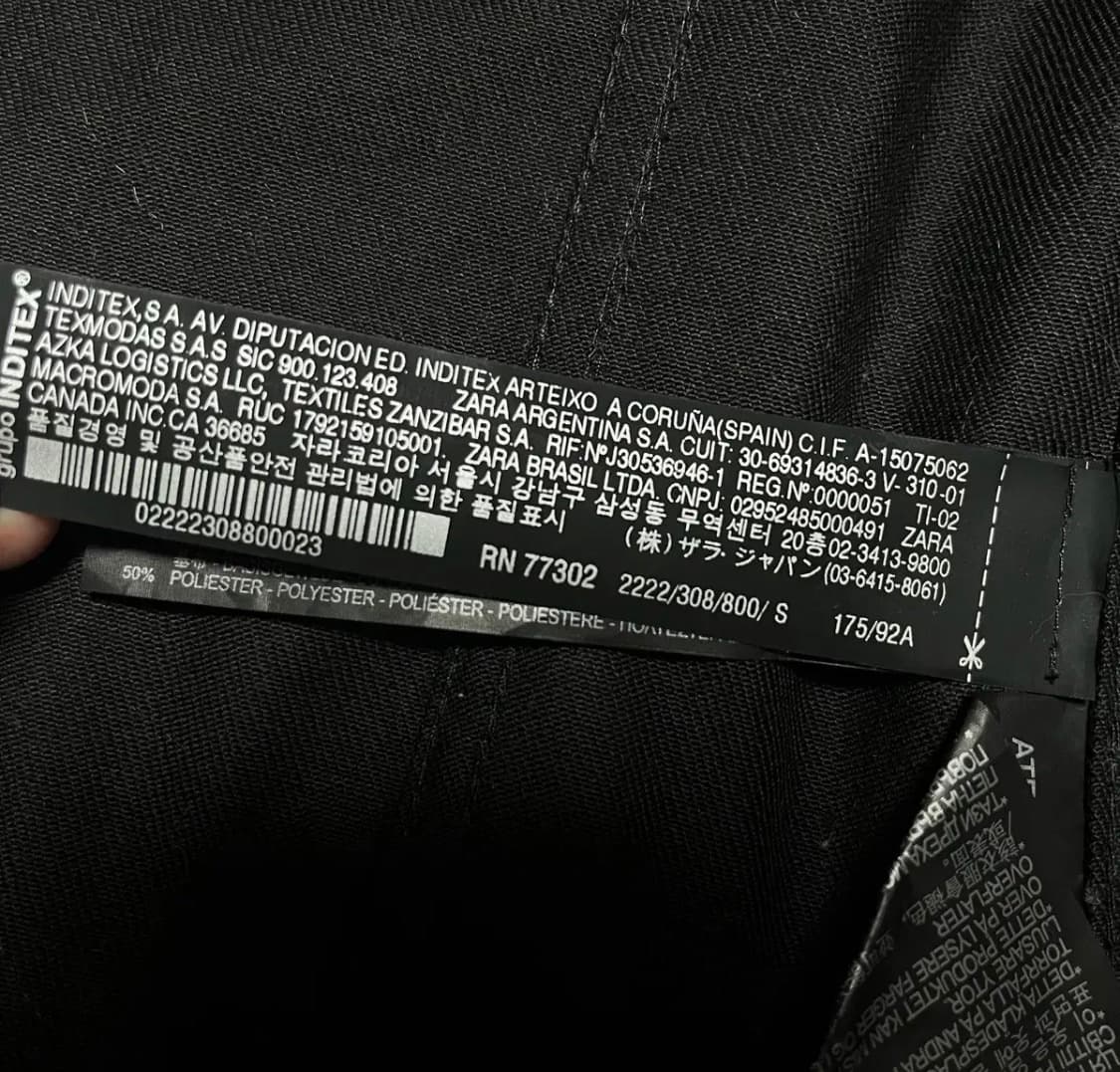 ZARA 라이더 후드자켓 상품이미지4
