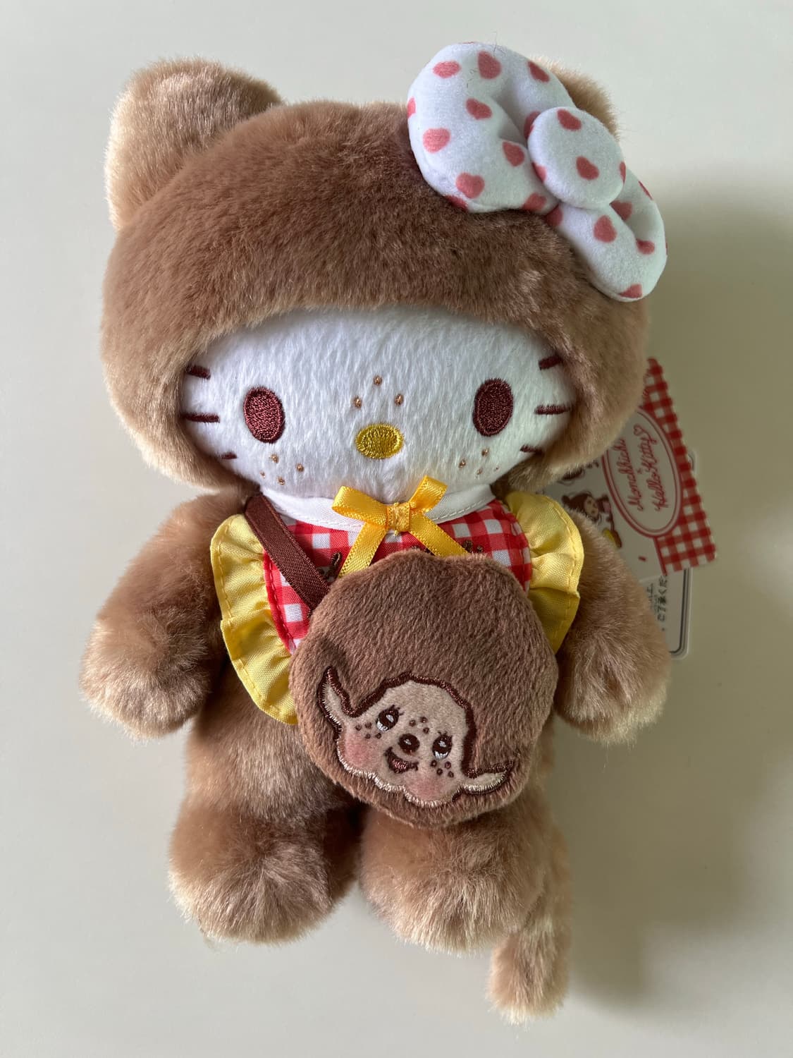 몬치치 키티 깅엄 인형 상품이미지1