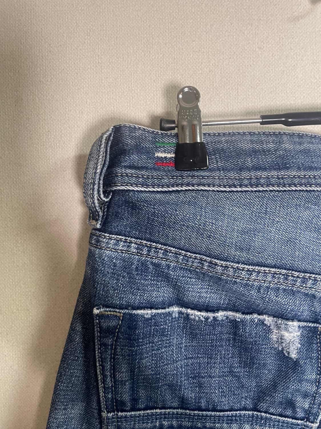 Diesel x addidas 콜라보 데님 팬츠  상품이미지6