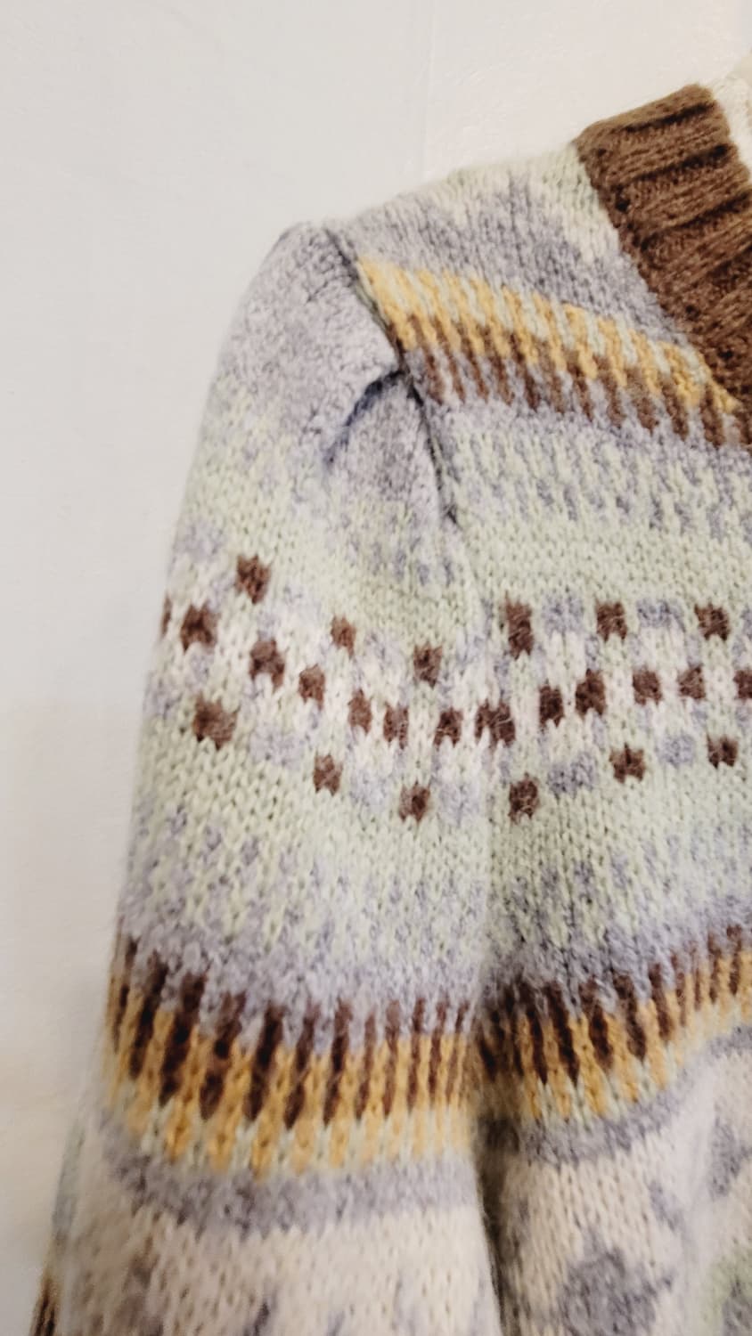 퍼프 크롭니트. 유니클로 코듀로이 상품이미지3