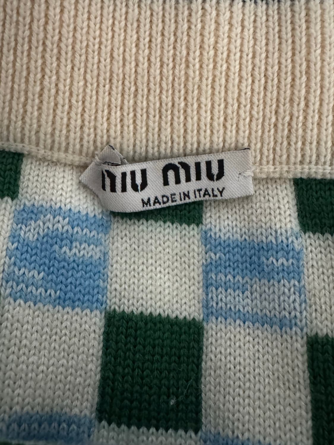 miu miu wool skirt 상품이미지3