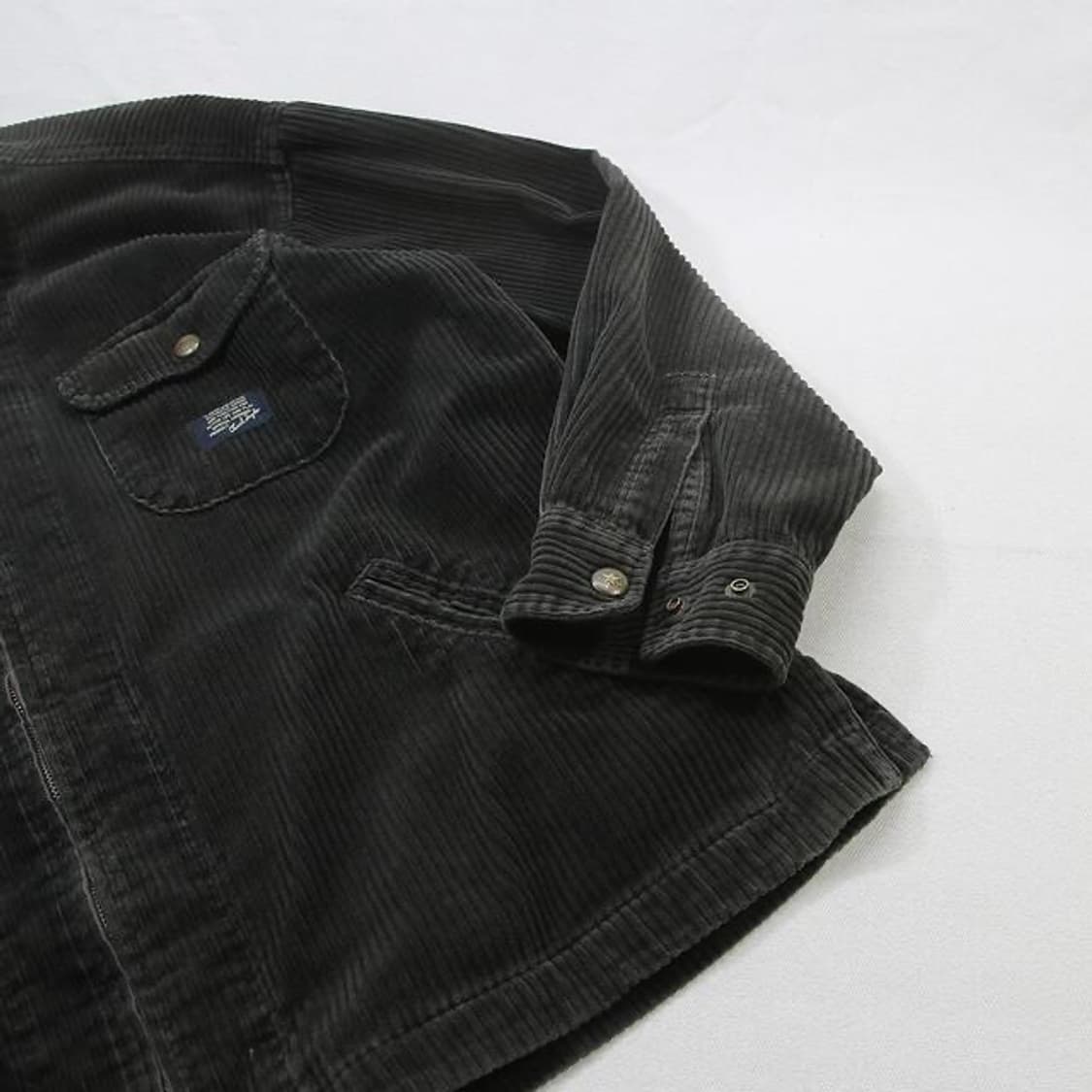 (착용컷) 컨버스 코듀로이 집업 자켓 (M) 상품이미지7
