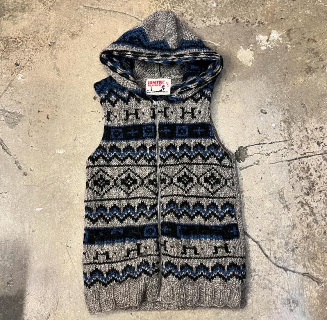 히스테릭 글래머 울 니트 베스트 상품이미지1